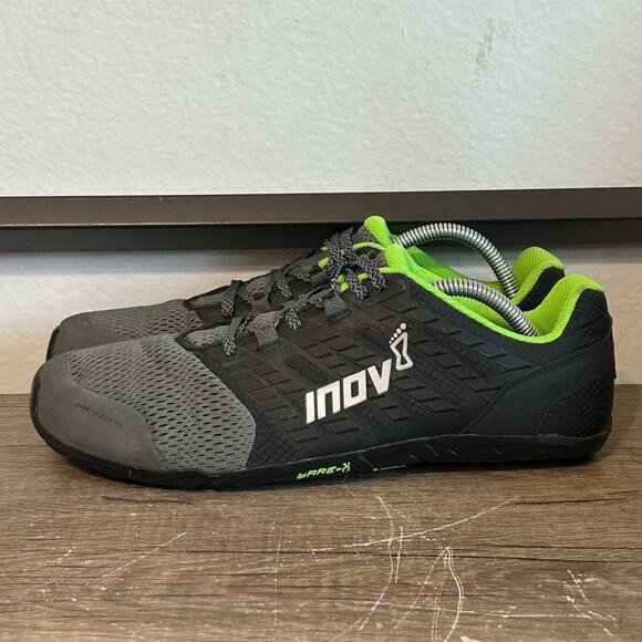 Inov-8 Bare-FX 210 V2 Men’s Barefoot Minimalist Shoes Size 10.5 Gray/Black - Picture 1 of 8